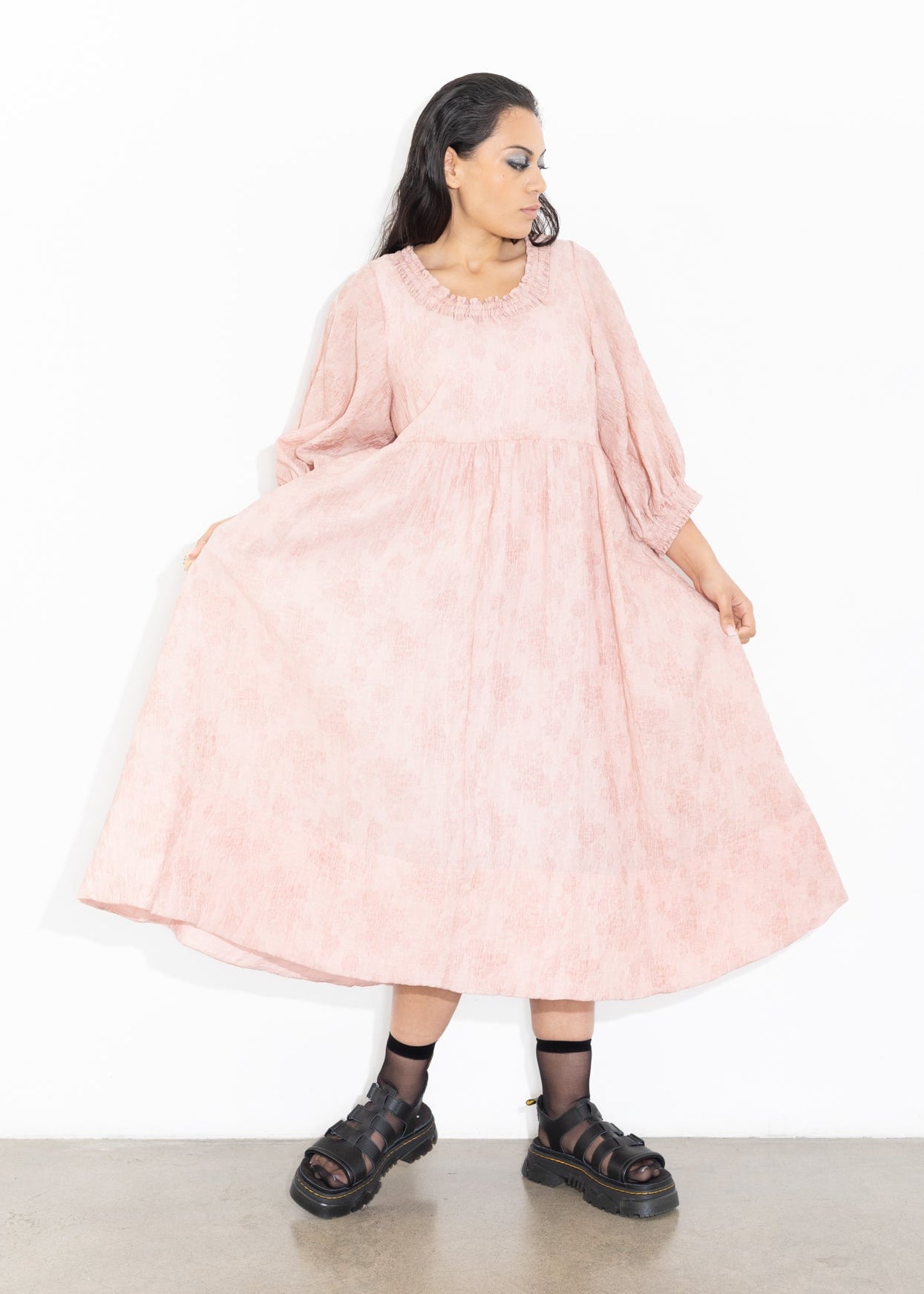Charlotte Dress - Blush
