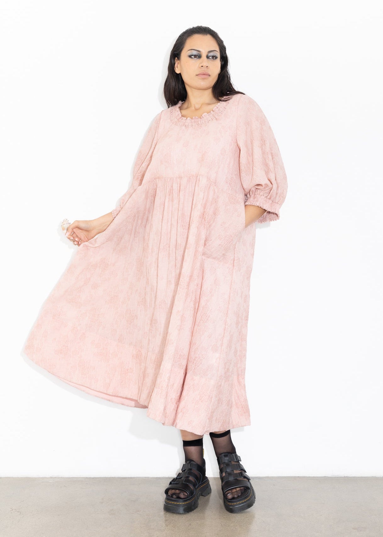 Charlotte Dress - Blush