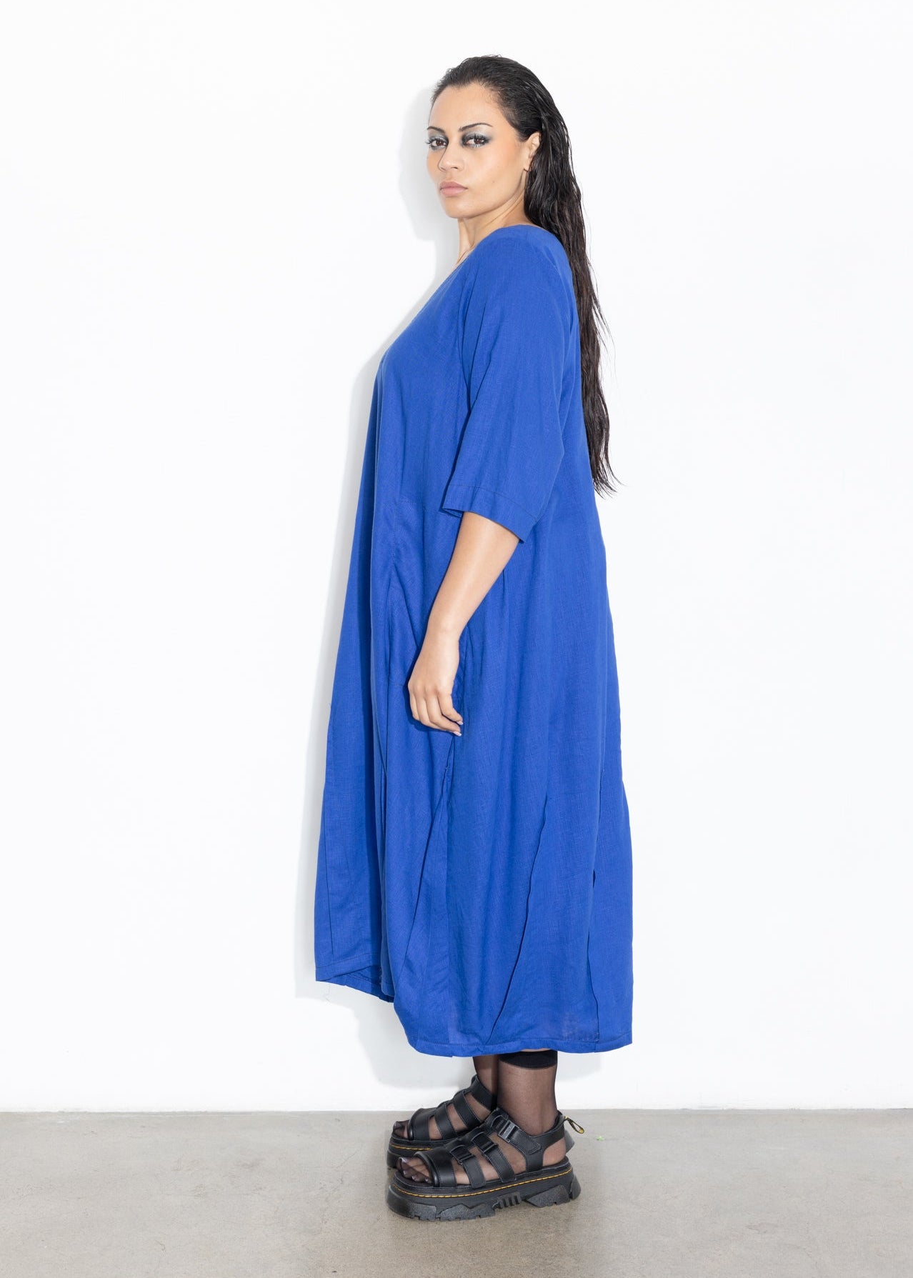 Morgan Dress - Blue