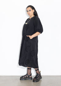 Ronnie Dress - Black Embroidery