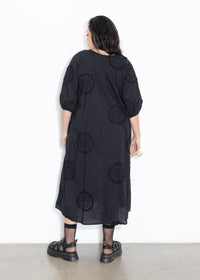 Ronnie Dress - Black Embroidery
