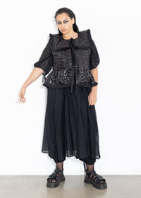 Daisy Vest - Black