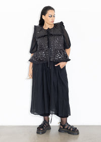 Daisy Vest - Black