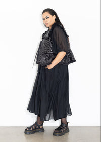 Daisy Vest - Black