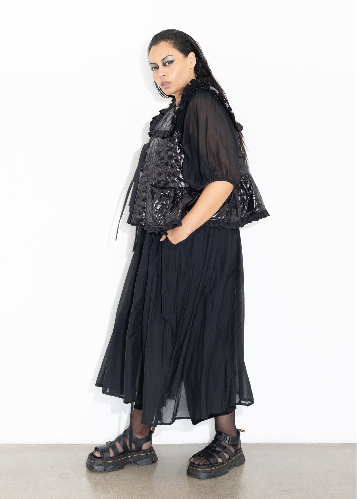Daisy Vest - Black