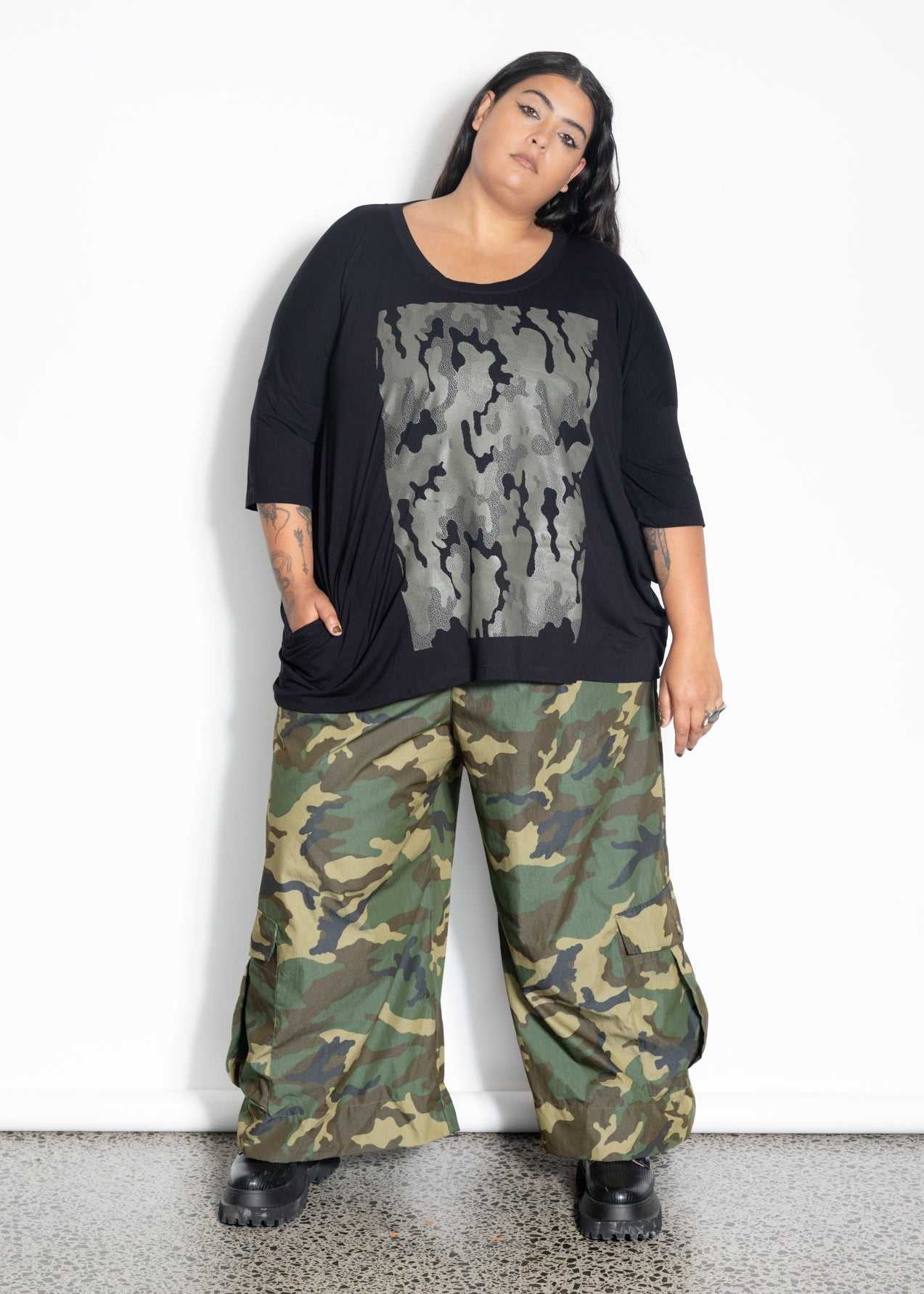 Milo Tee - Camo Print