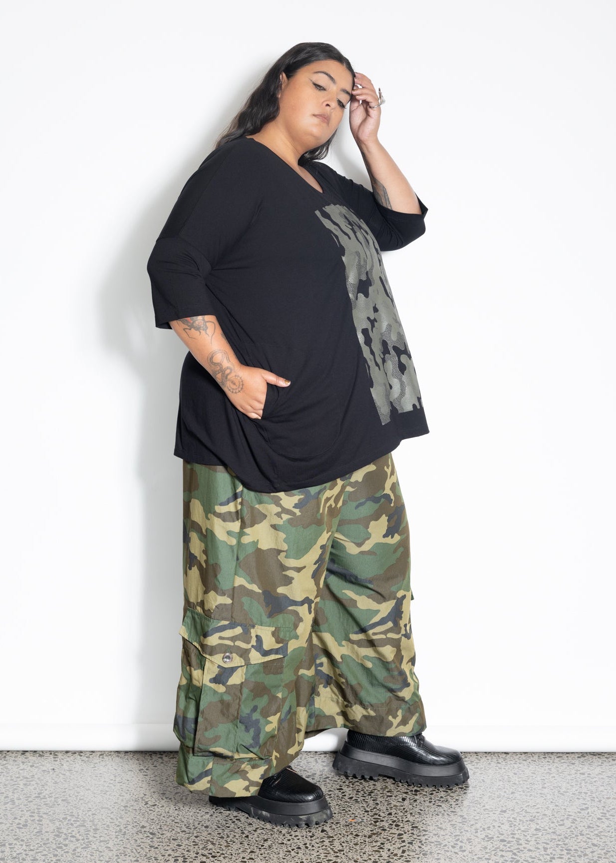 Milo Tee - Camo Print