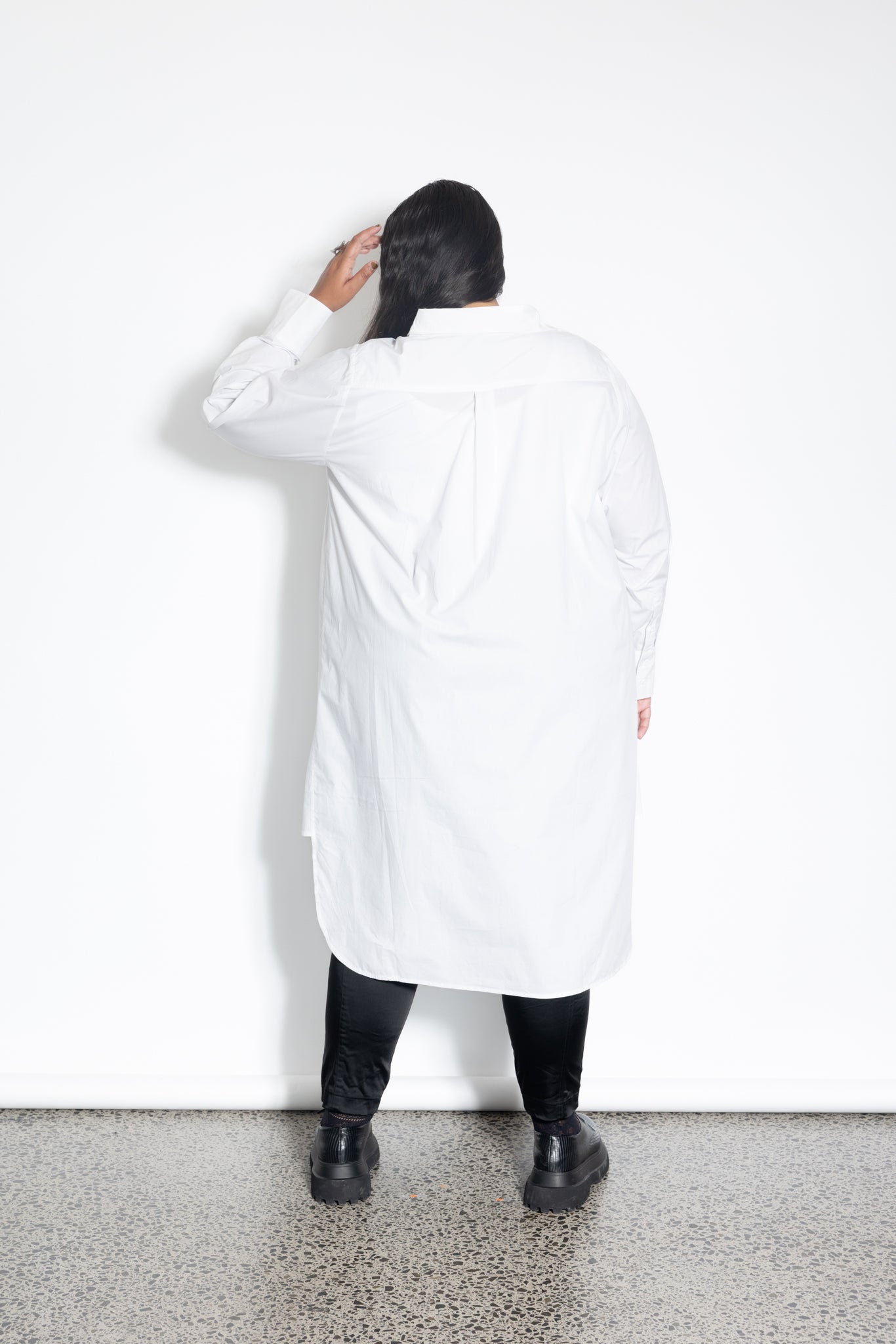 Gored Shirt - Lily Print