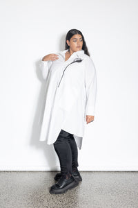 Gored Shirt - Lily Print