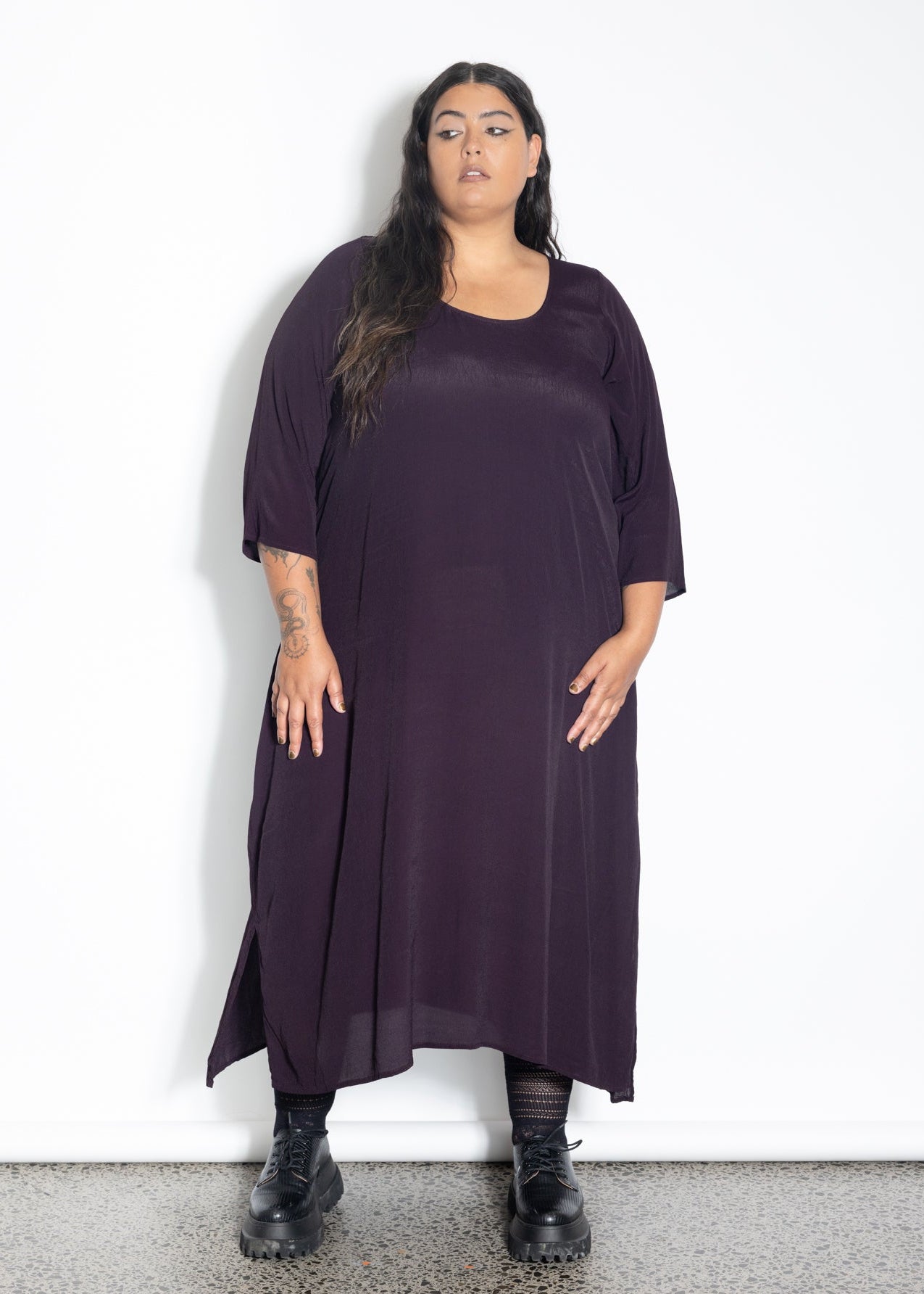 Florence Dress - Blackberry