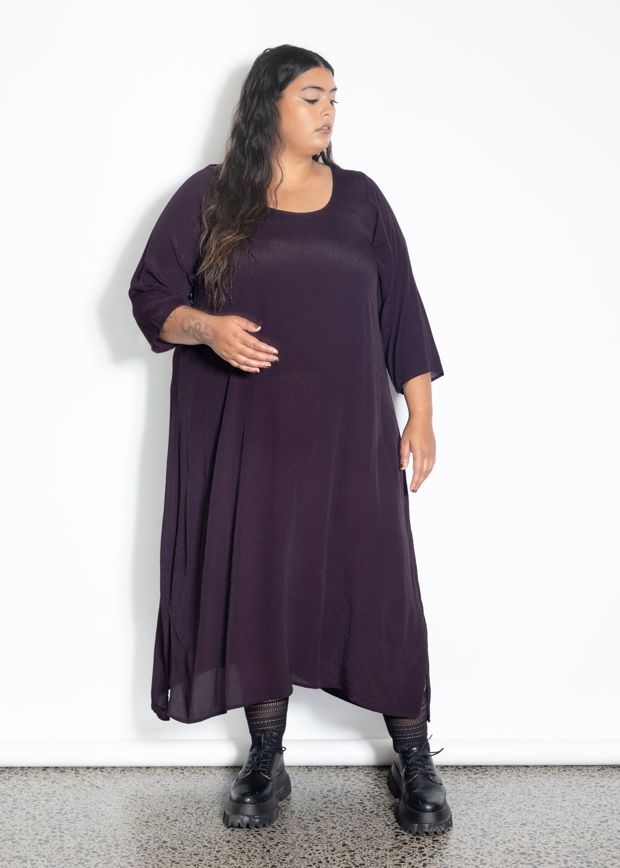 Florence Dress - Blackberry