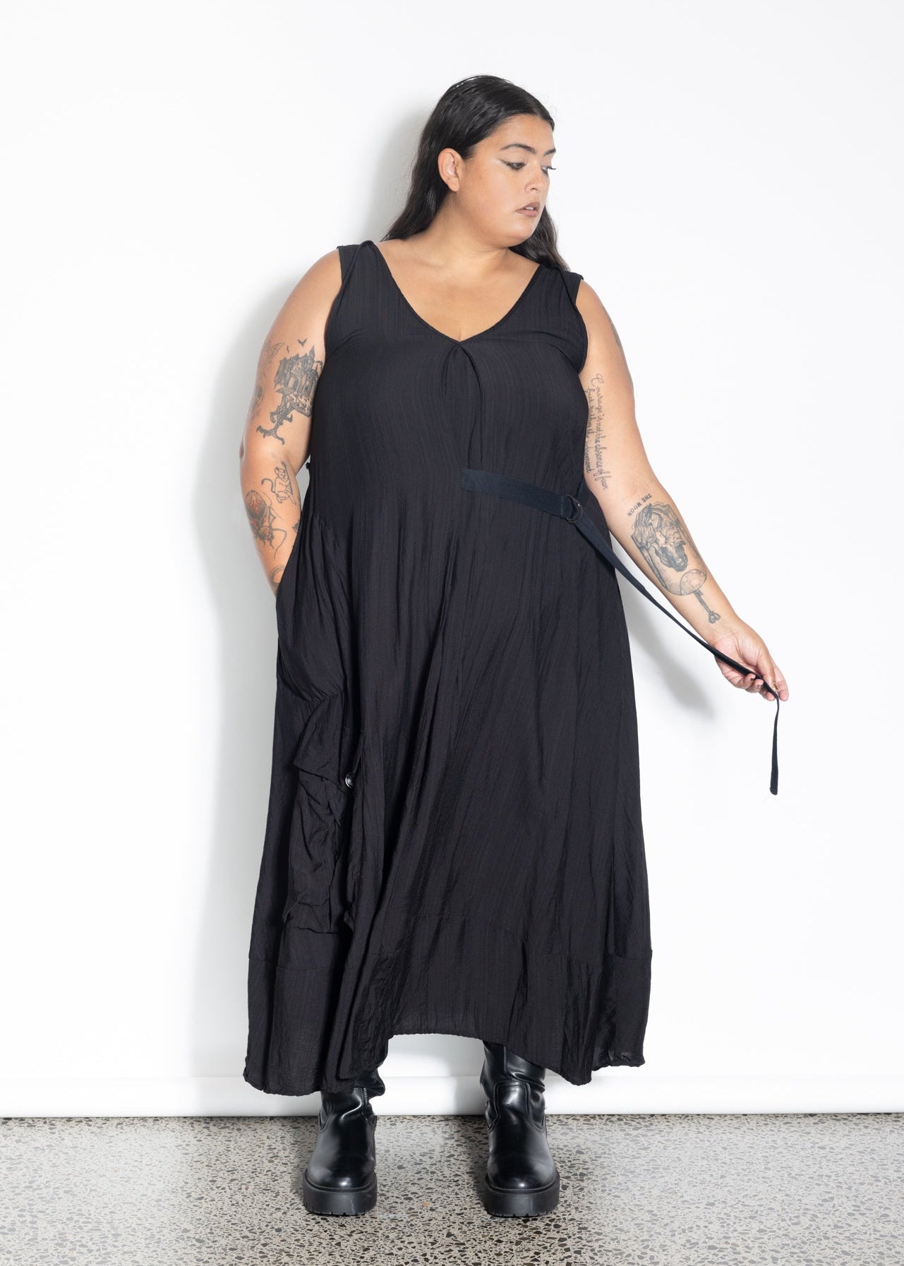 Ocean Dress - Black