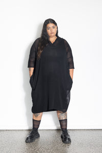 Darcy Hoodie - Black Mesh