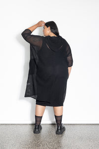Darcy Hoodie - Black Mesh