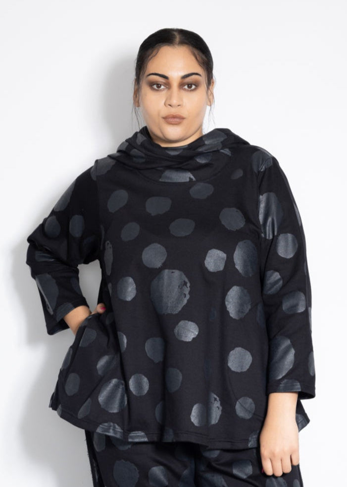 Swing Hoodie - Black Spot