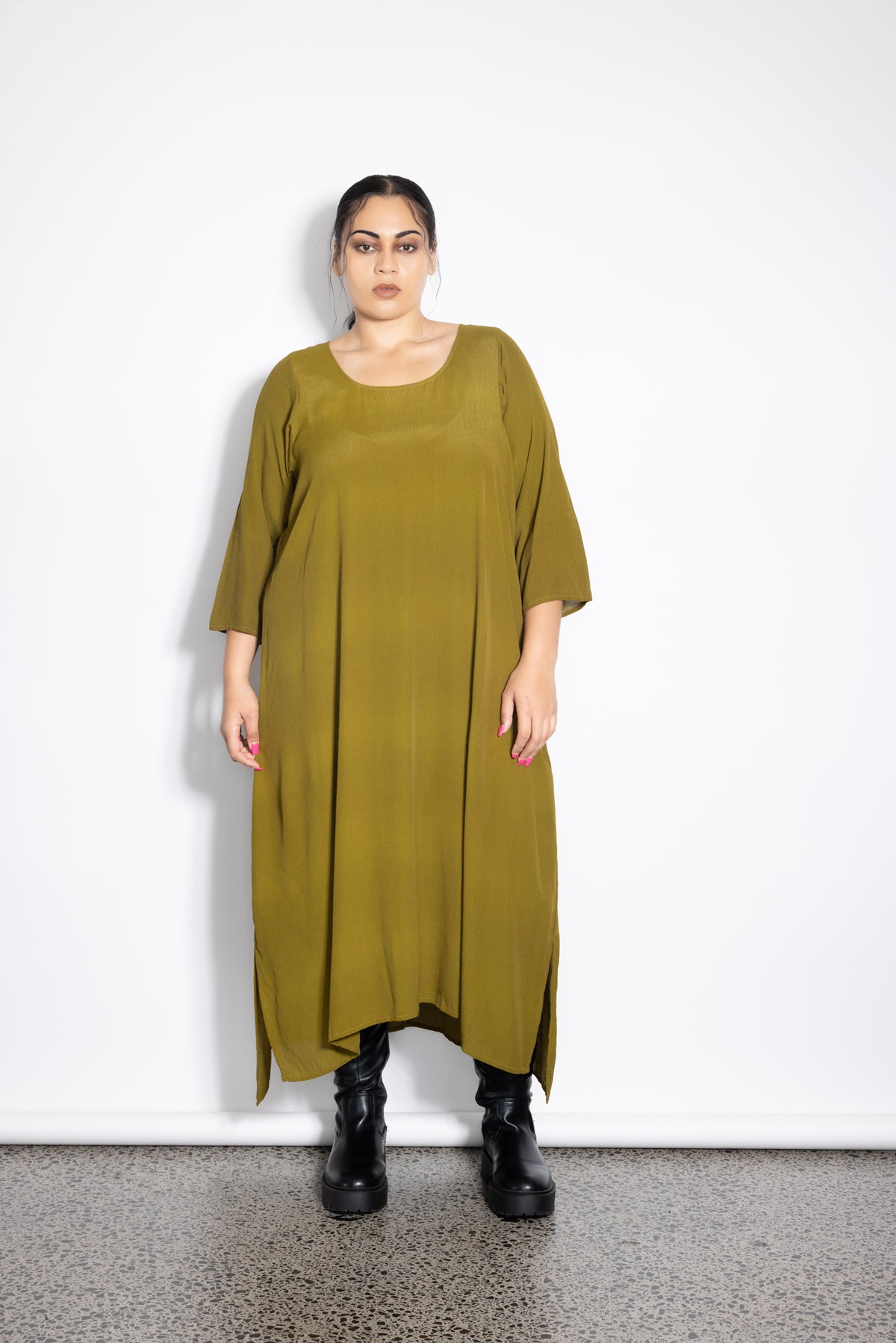 Florence Dress - Pear