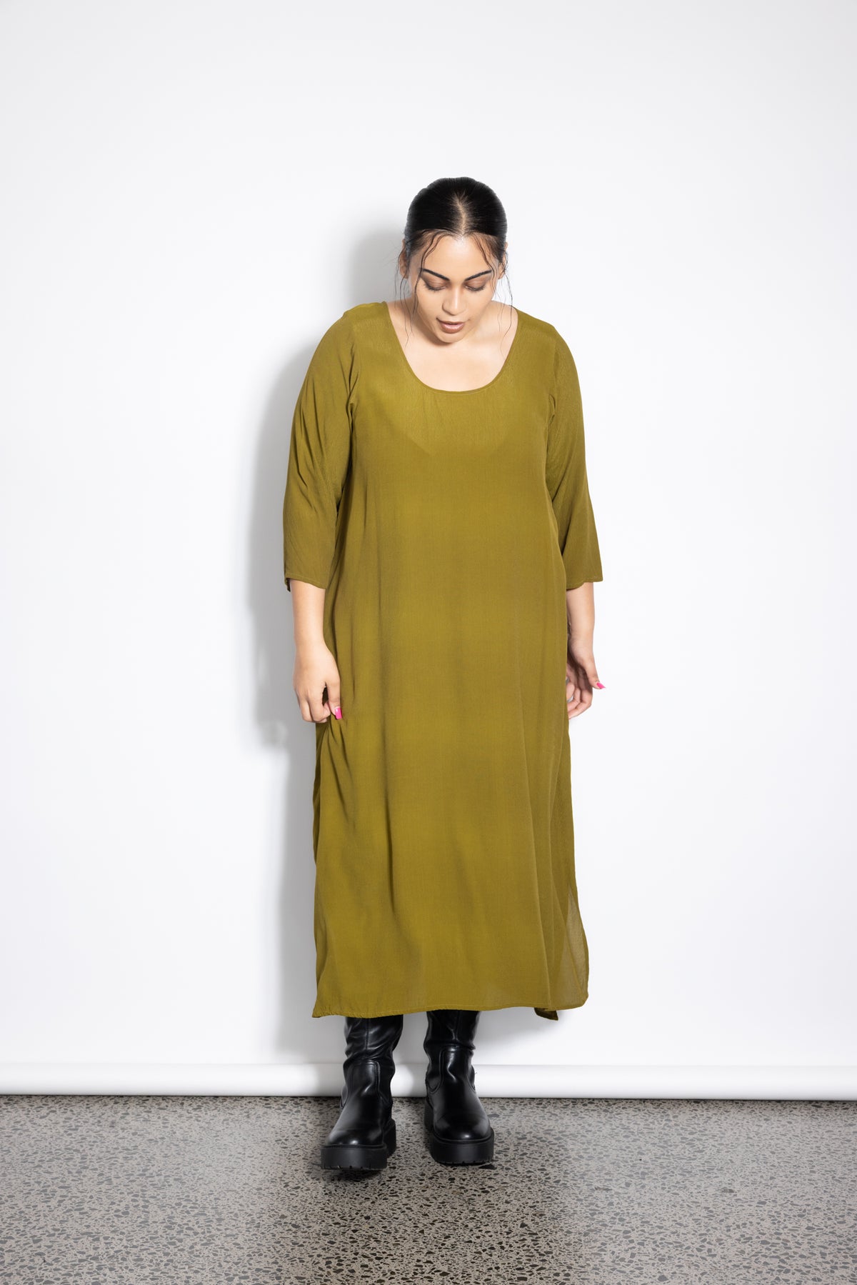 Florence Dress - Pear