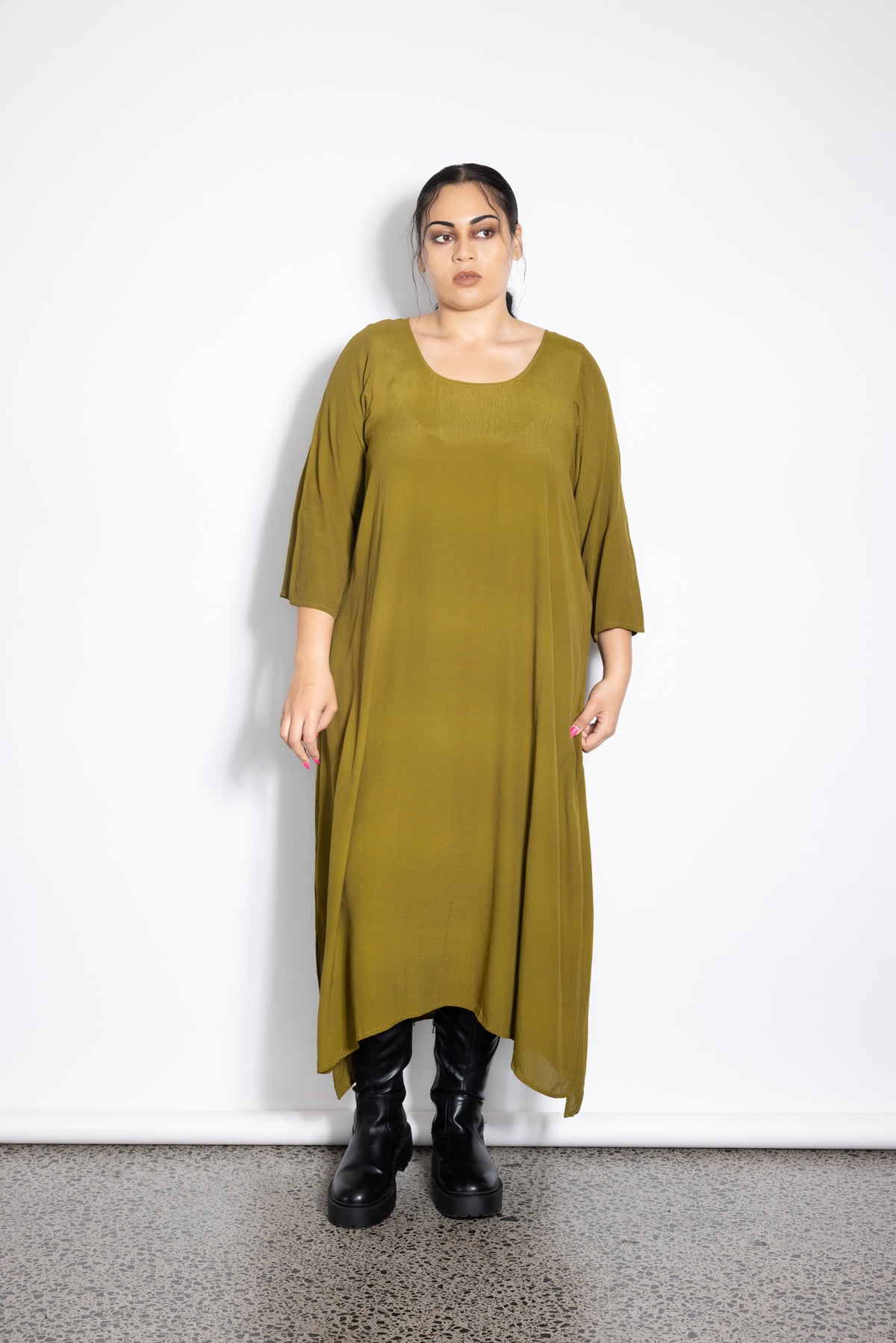 Florence Dress - Pear