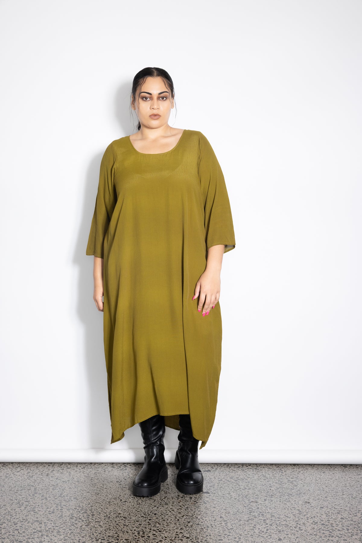 Florence Dress - Pear