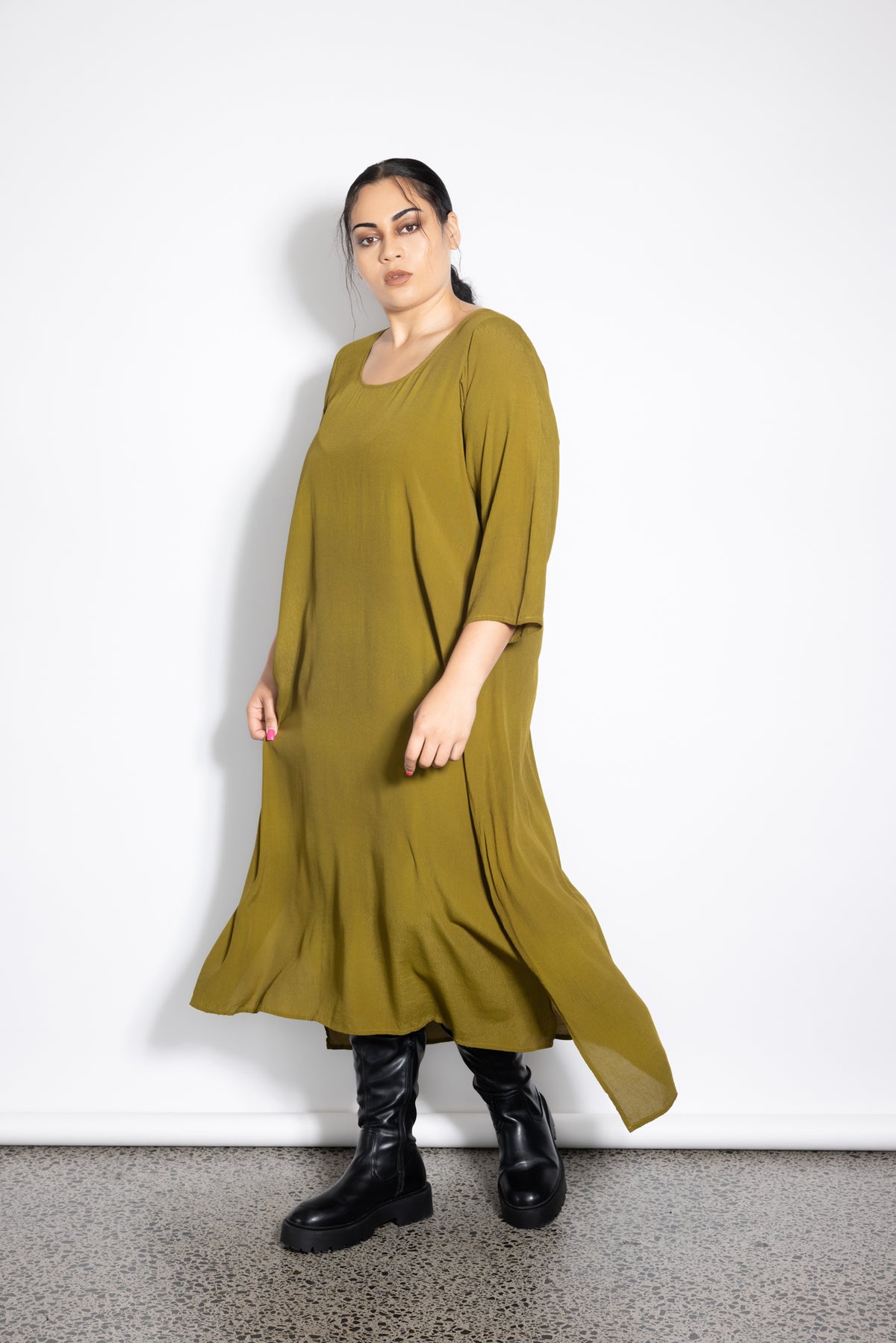 Florence Dress - Pear