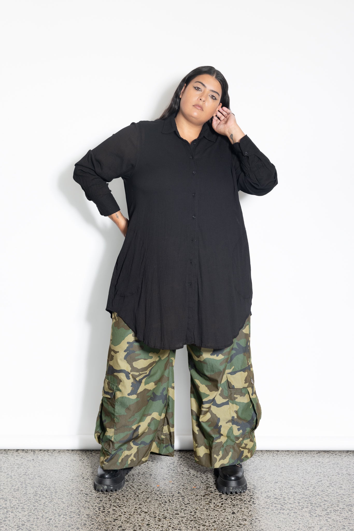 Indigo Shirt - Black