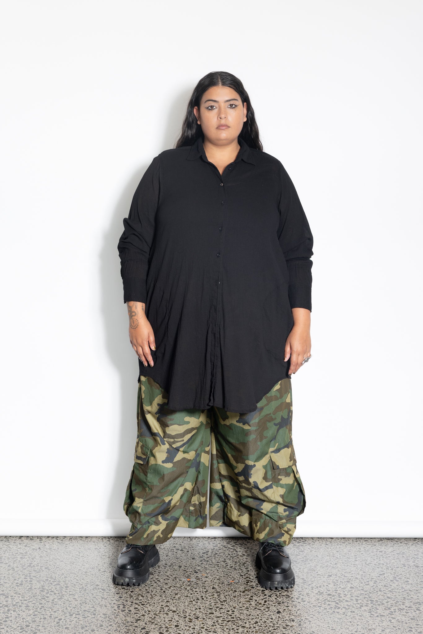 Indigo Shirt - Black