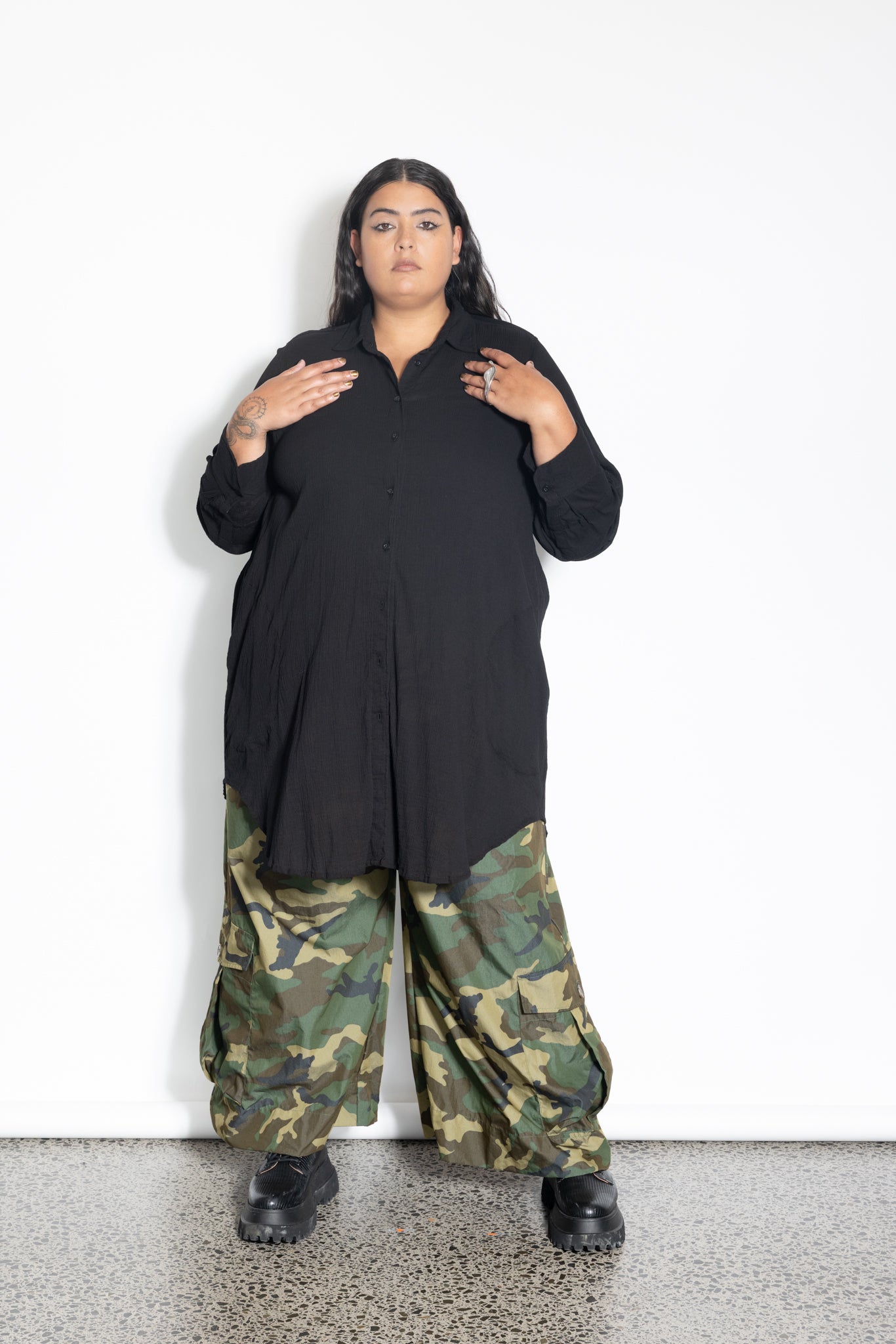 Indigo Shirt - Black