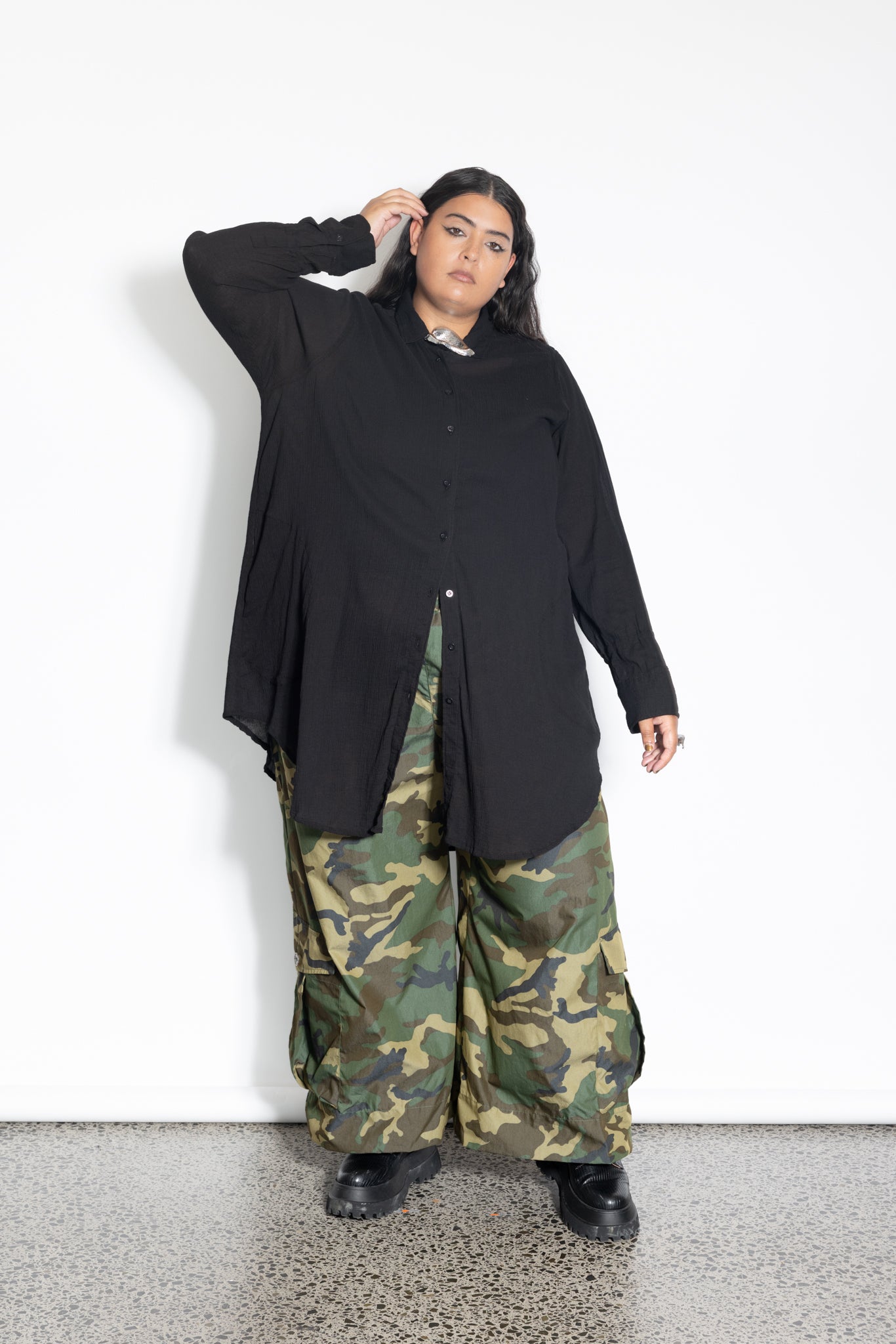 Indigo Shirt - Black