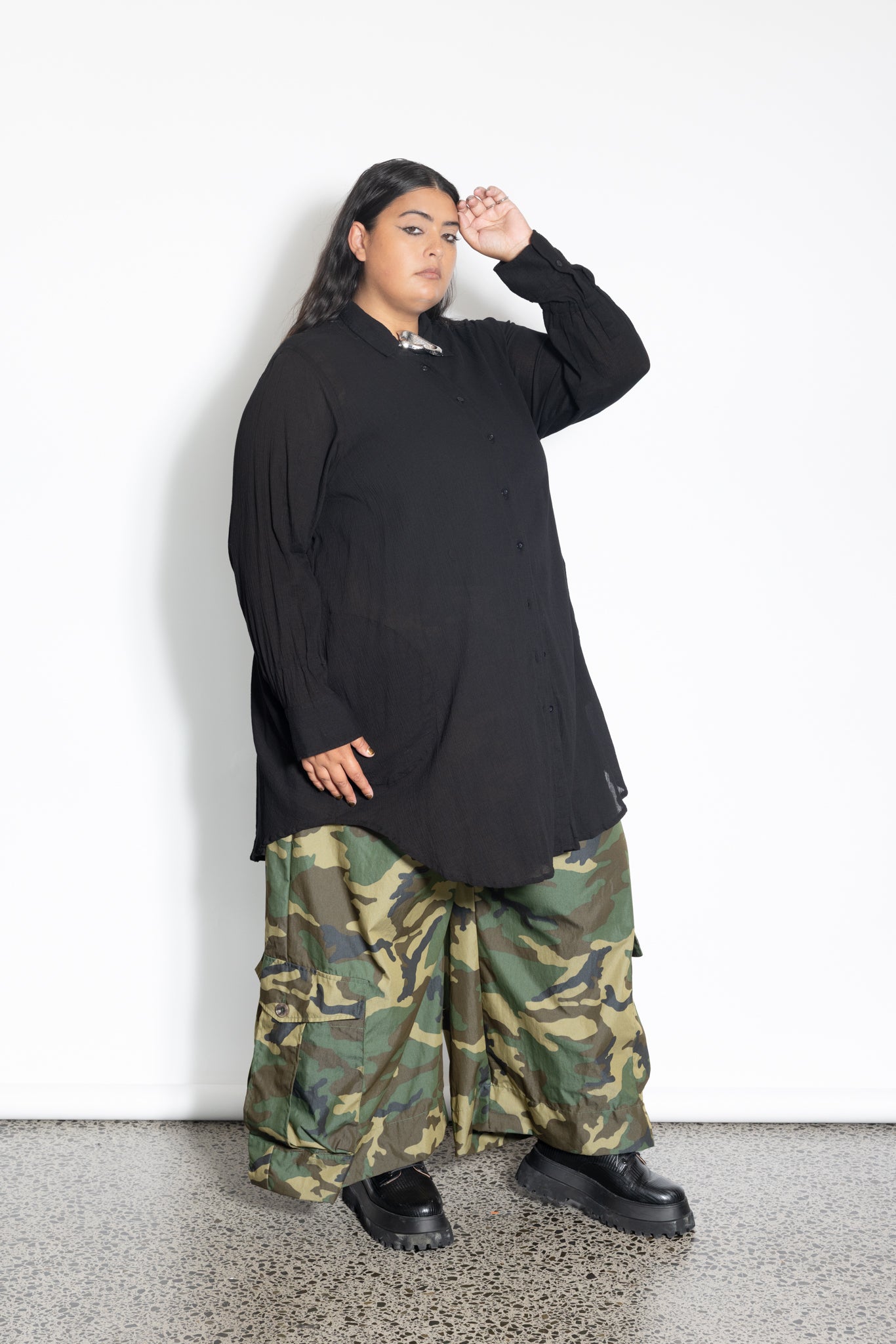 Indigo Shirt - Black