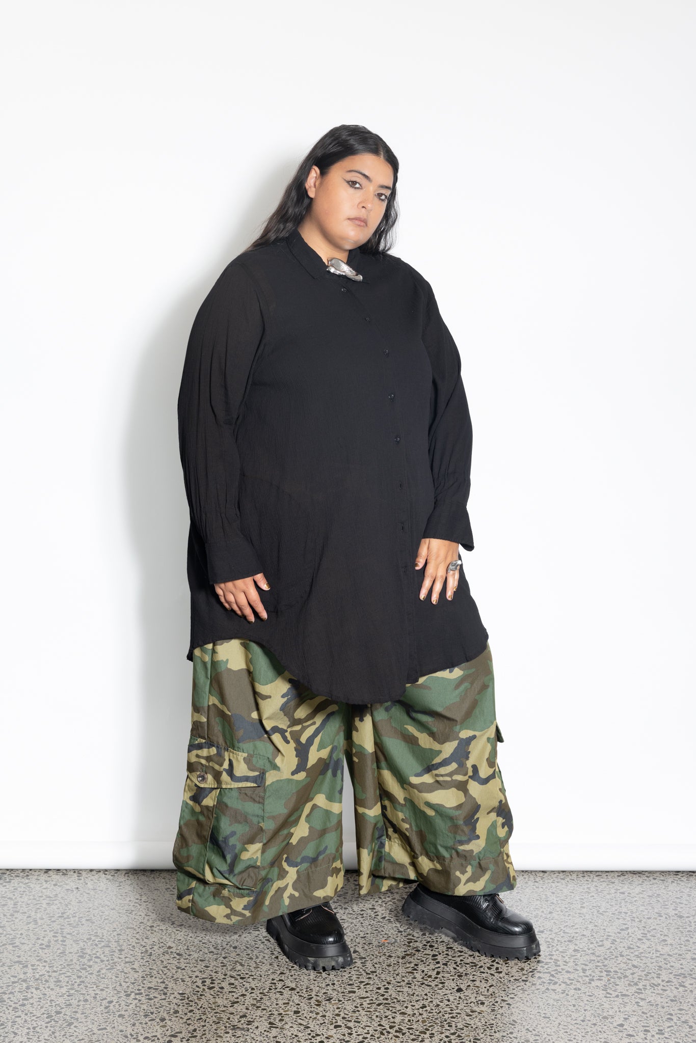 Indigo Shirt - Black