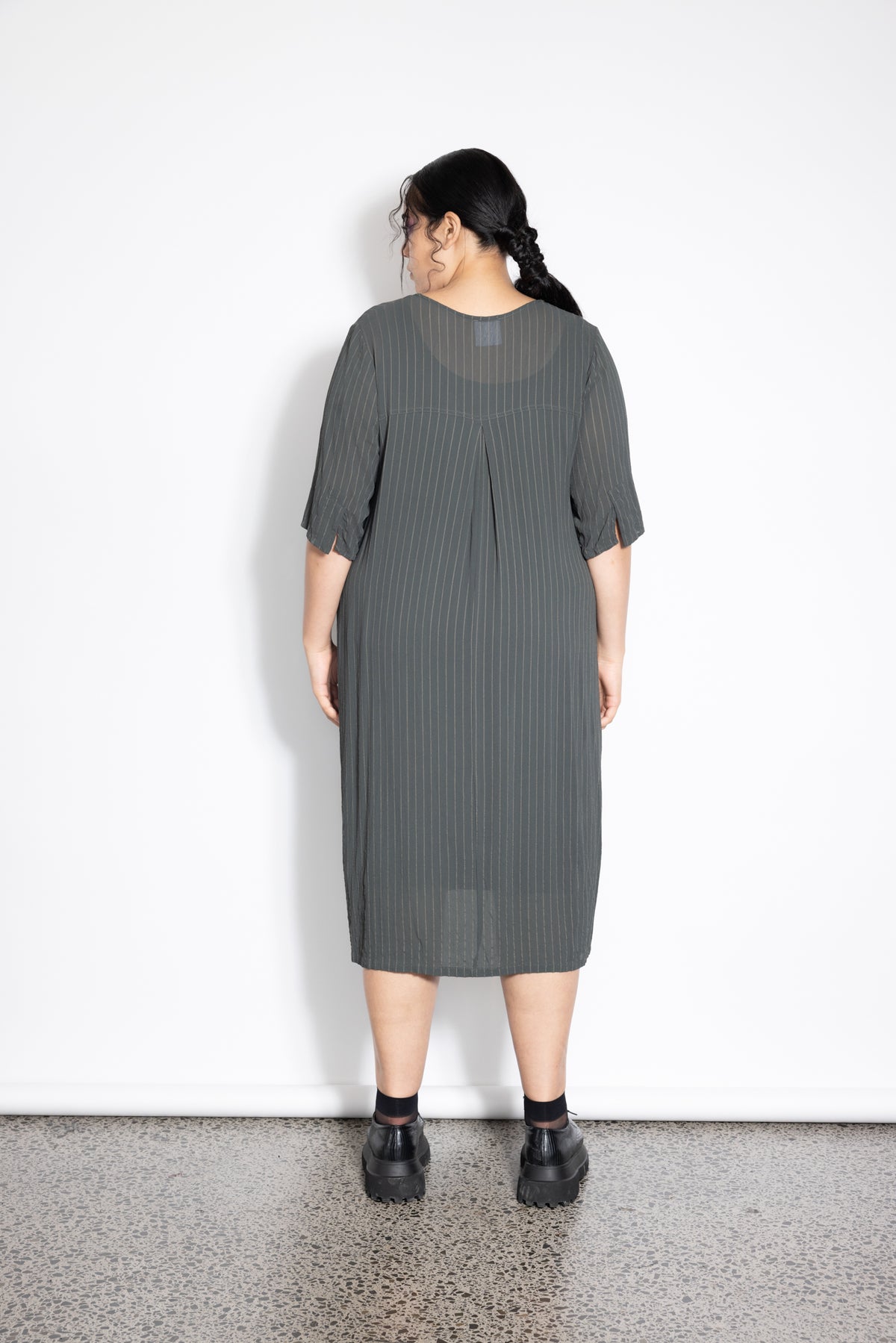 Delaney Dress - Moss