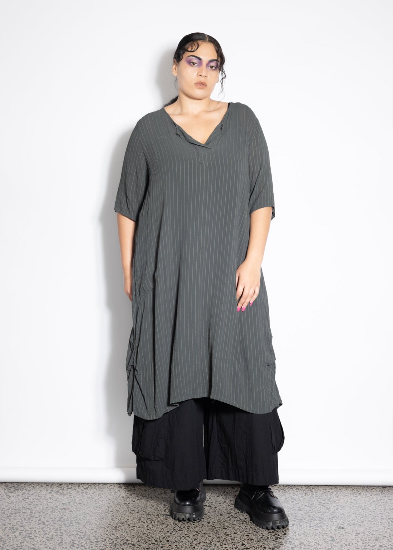 Delaney Dress - Moss