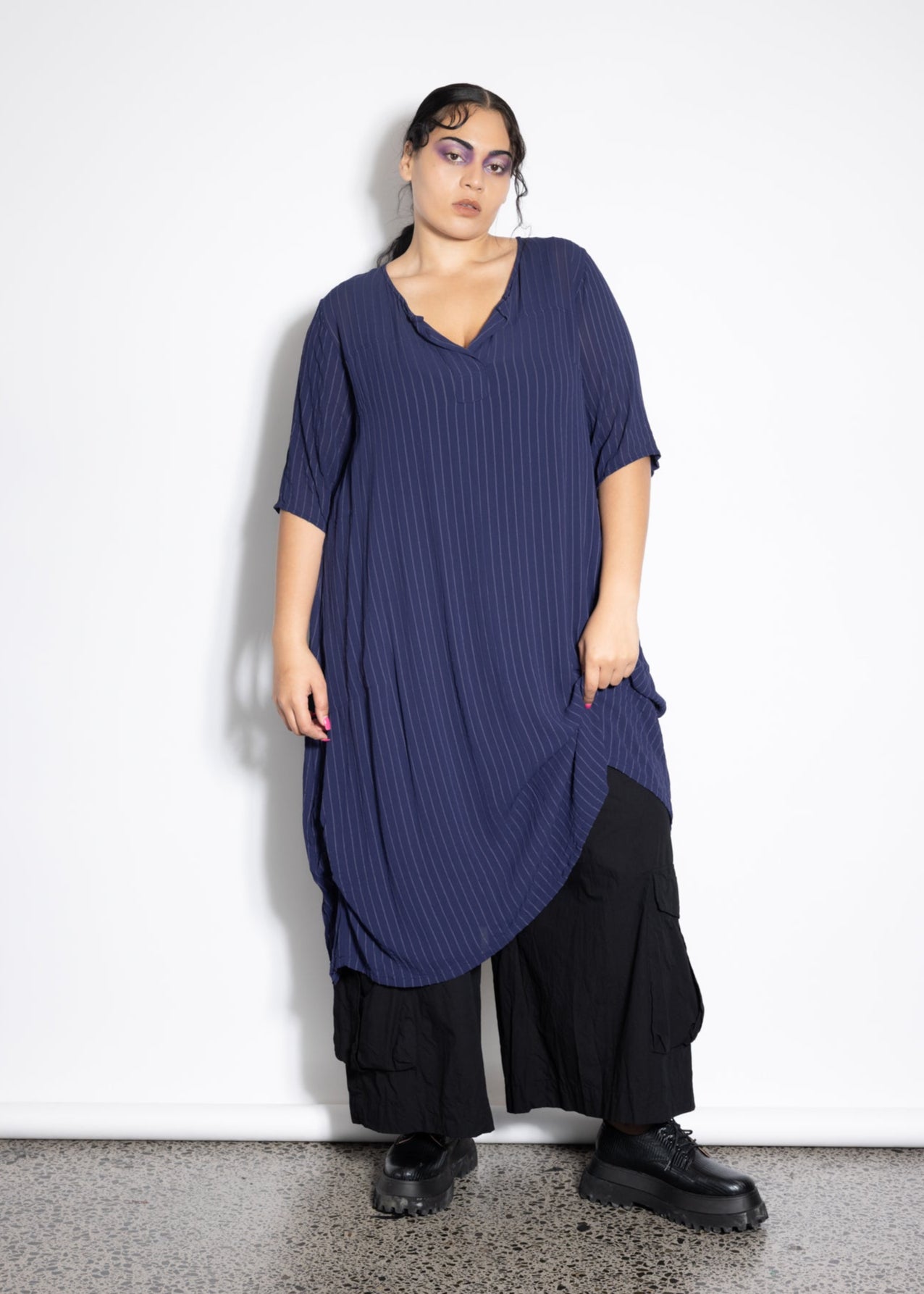 Delaney Dress - Blue