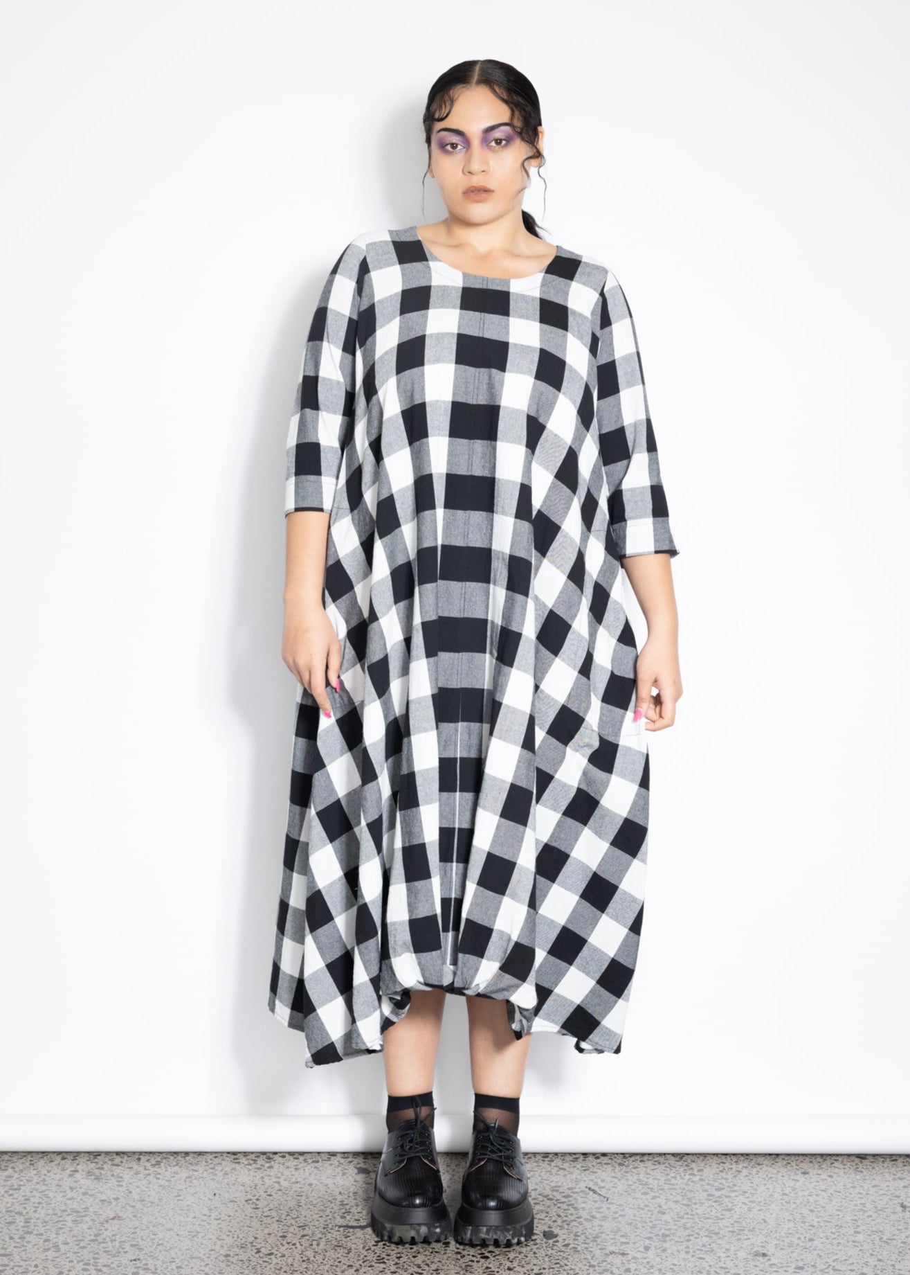 Riley Dress - Check