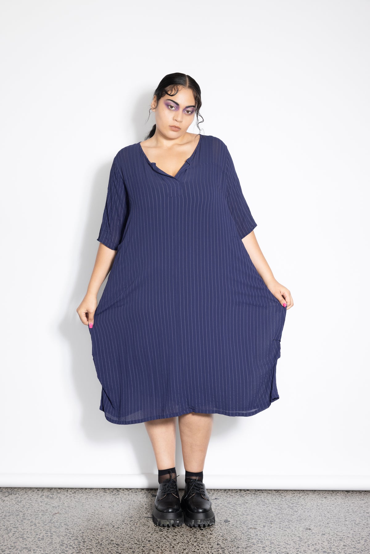 Delaney Dress - Blue