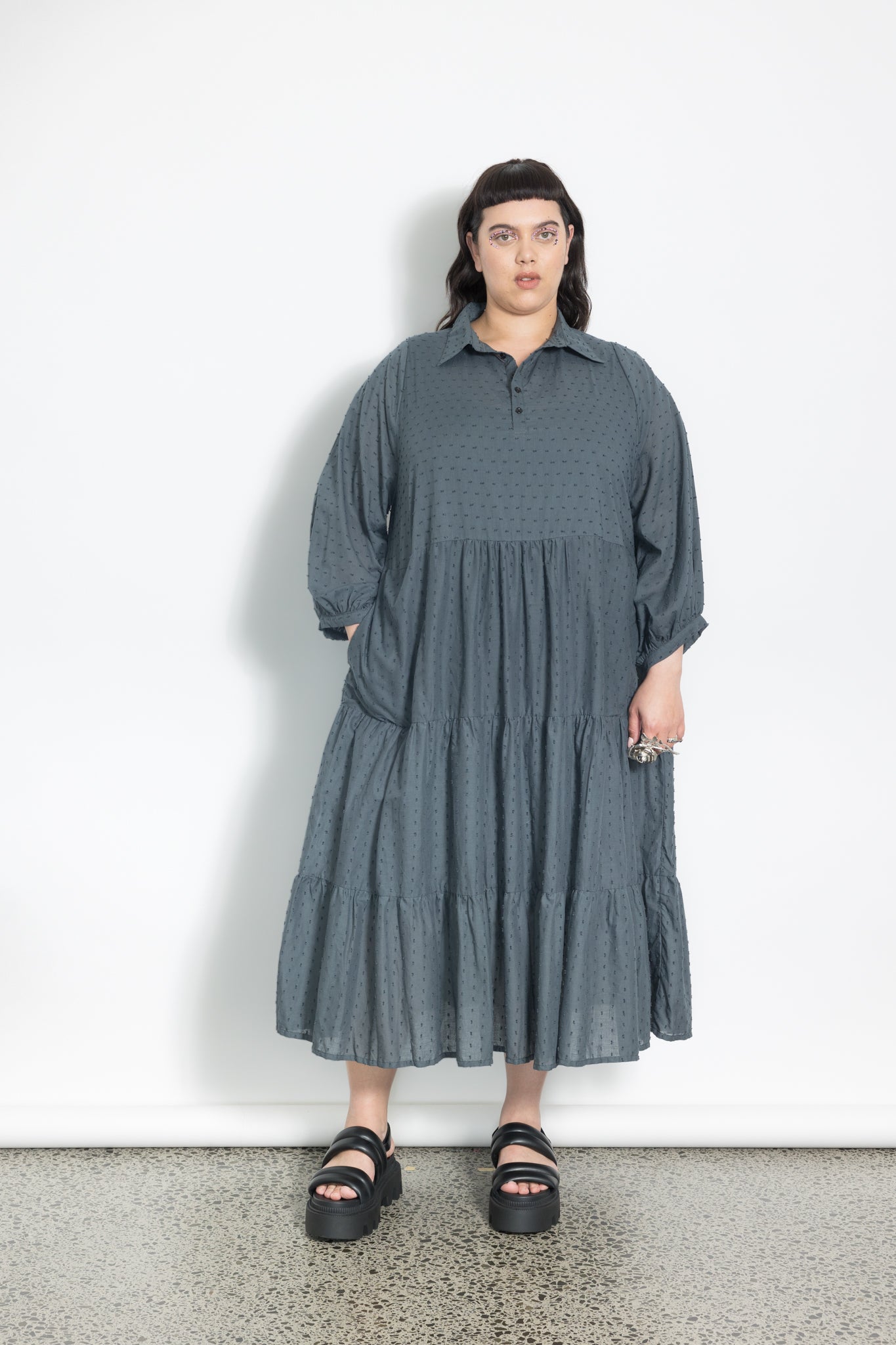 Savannah Dress - Grey