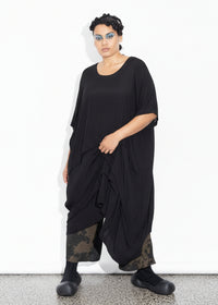 Accordion Tunic - Black