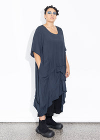 Accordion Tunic - Liquorice