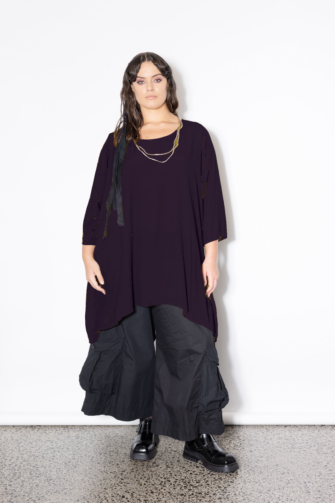 Florence Top - Blackberry