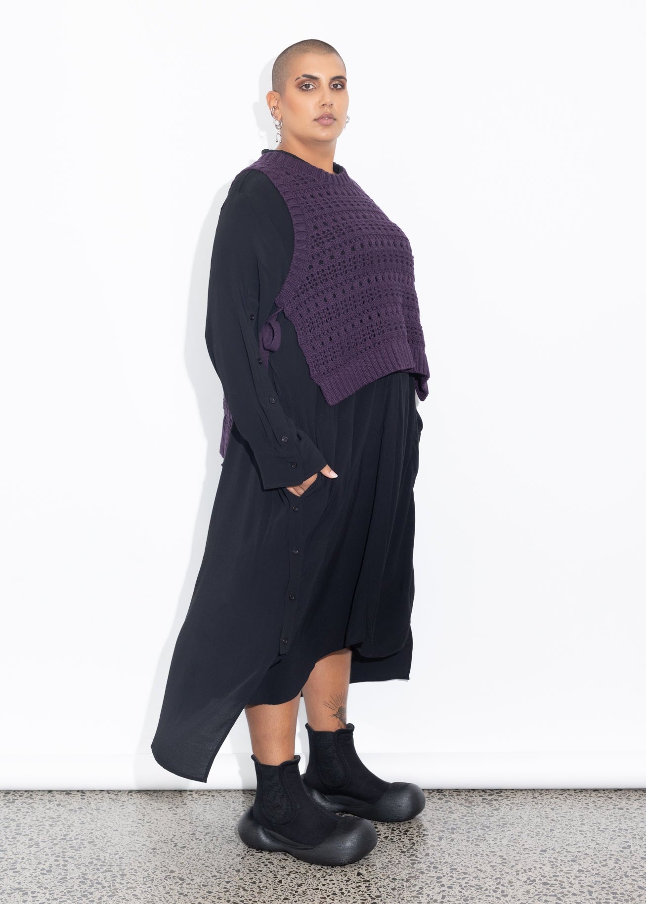 Lani Vest - Blackberry