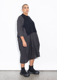 Lani Vest - Black Fluffy