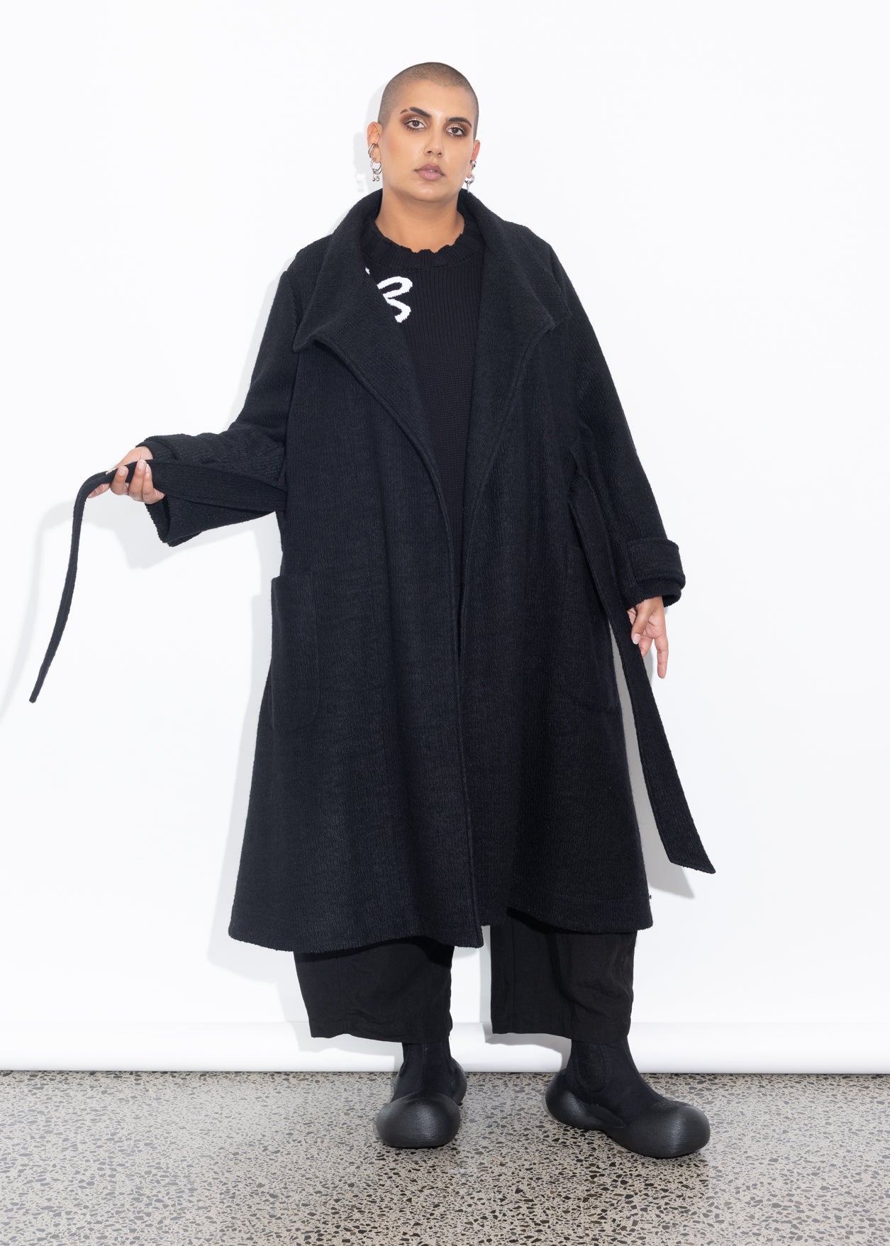 Captain's Coat - Black