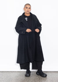 Captain's Coat - Black