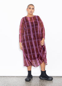 Freddie Dress - Raisin Check