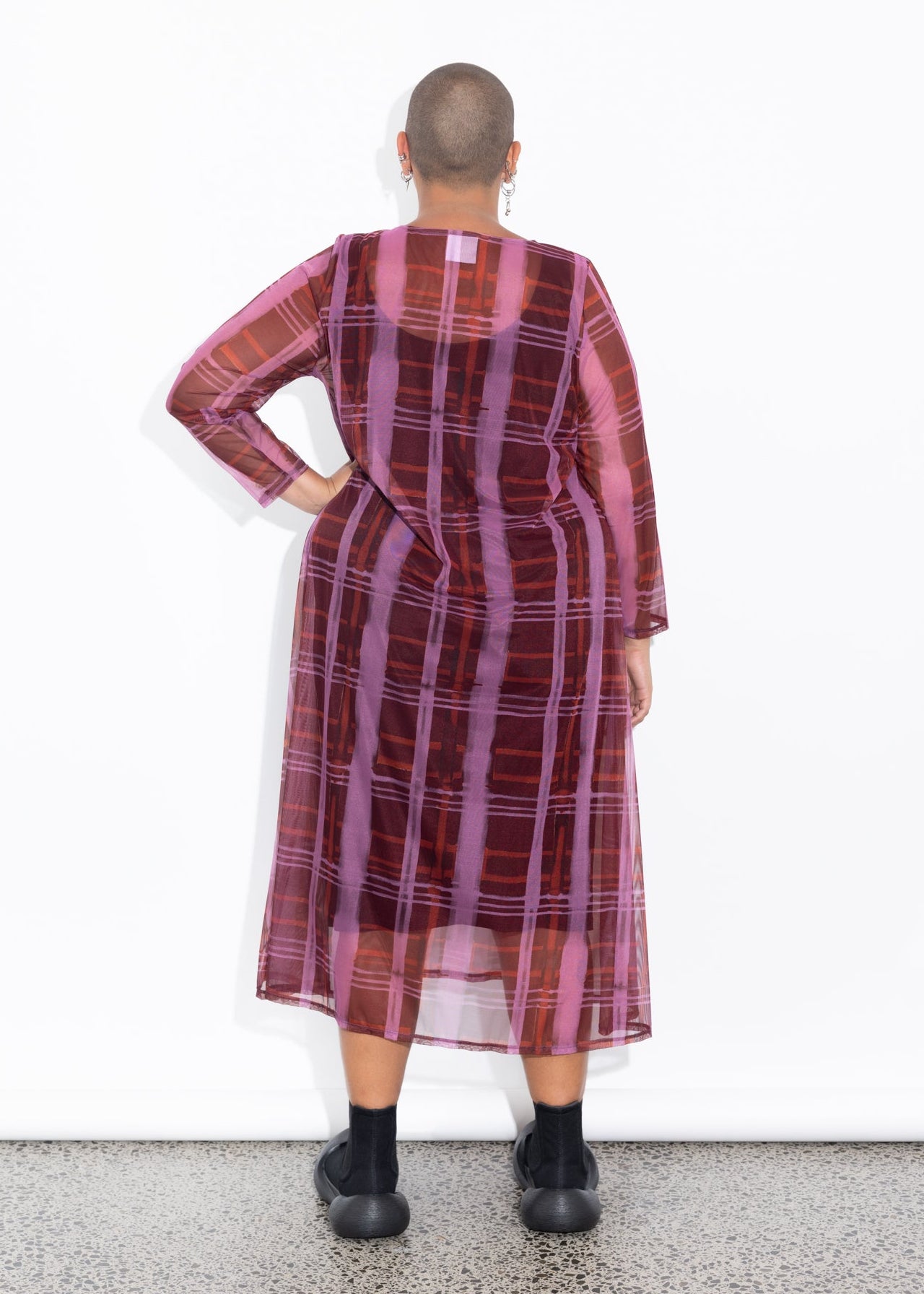 Freddie Dress - Raisin Check
