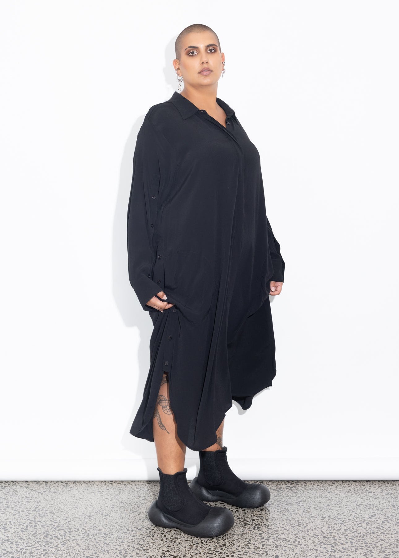 Buttons Shirt - Black