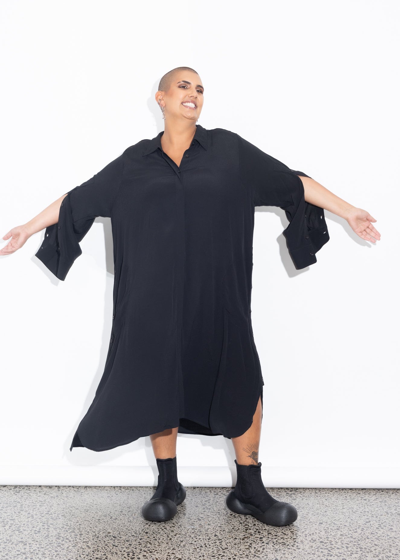 Buttons Shirt - Black