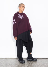 Daisy Jumper - Raisin