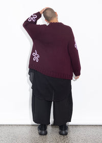 Daisy Jumper - Raisin