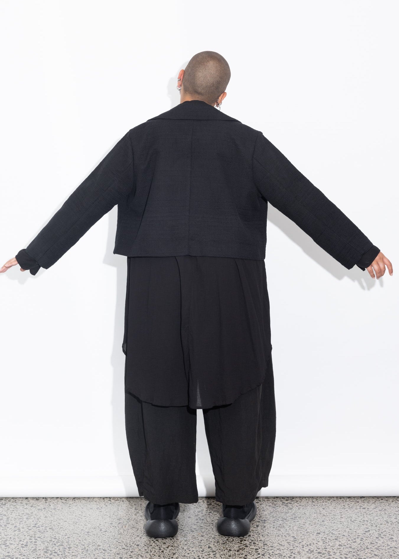 Renee Jacket - Black Boucle